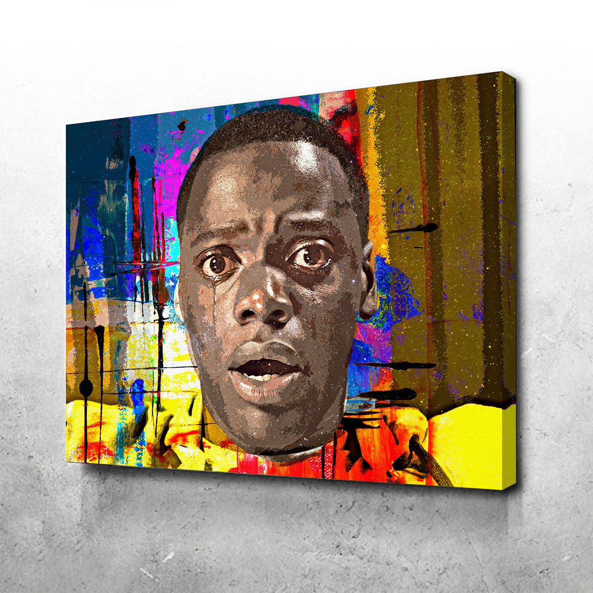 Stunning Abstract Get Out Wall Art for Home Decor