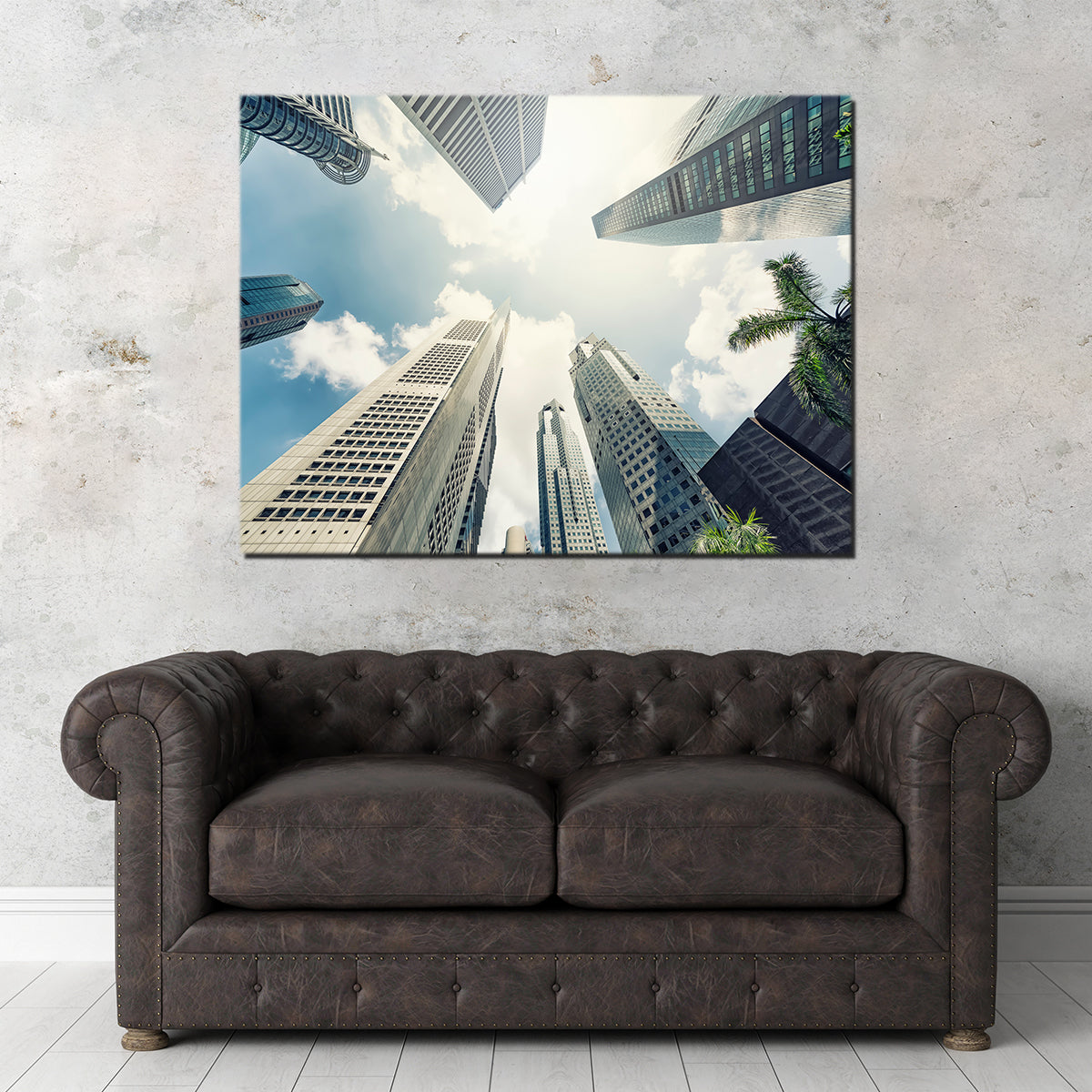 Exquisite Raffles Place Wall Art by Manjik Pictures
