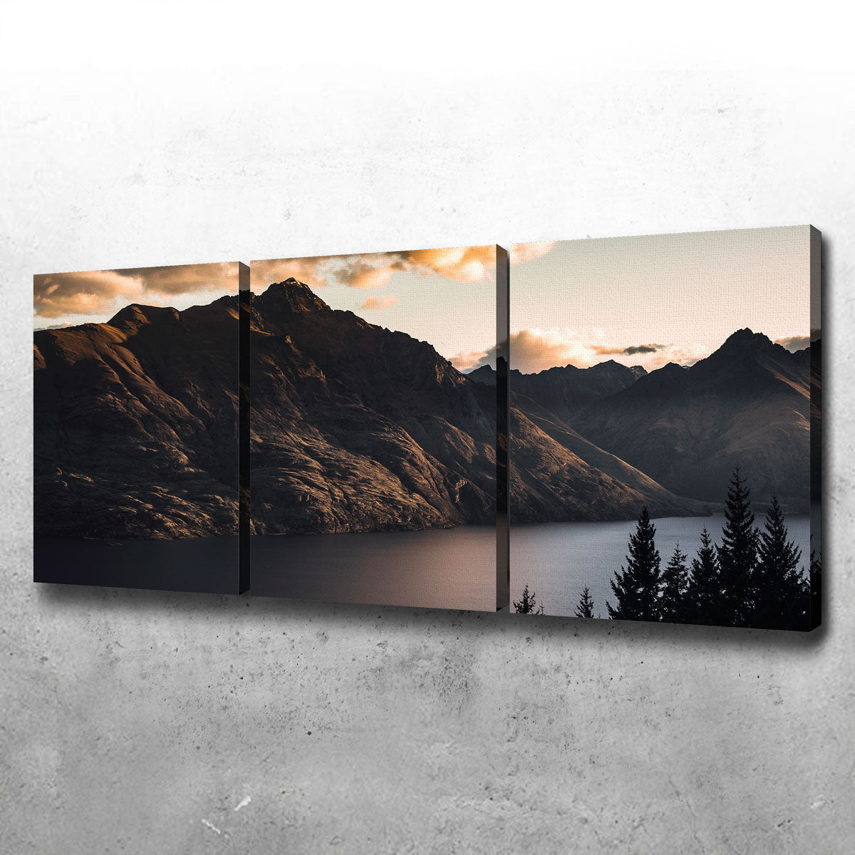 Stunning Otago Peaks Wall Art by Mike Cotton