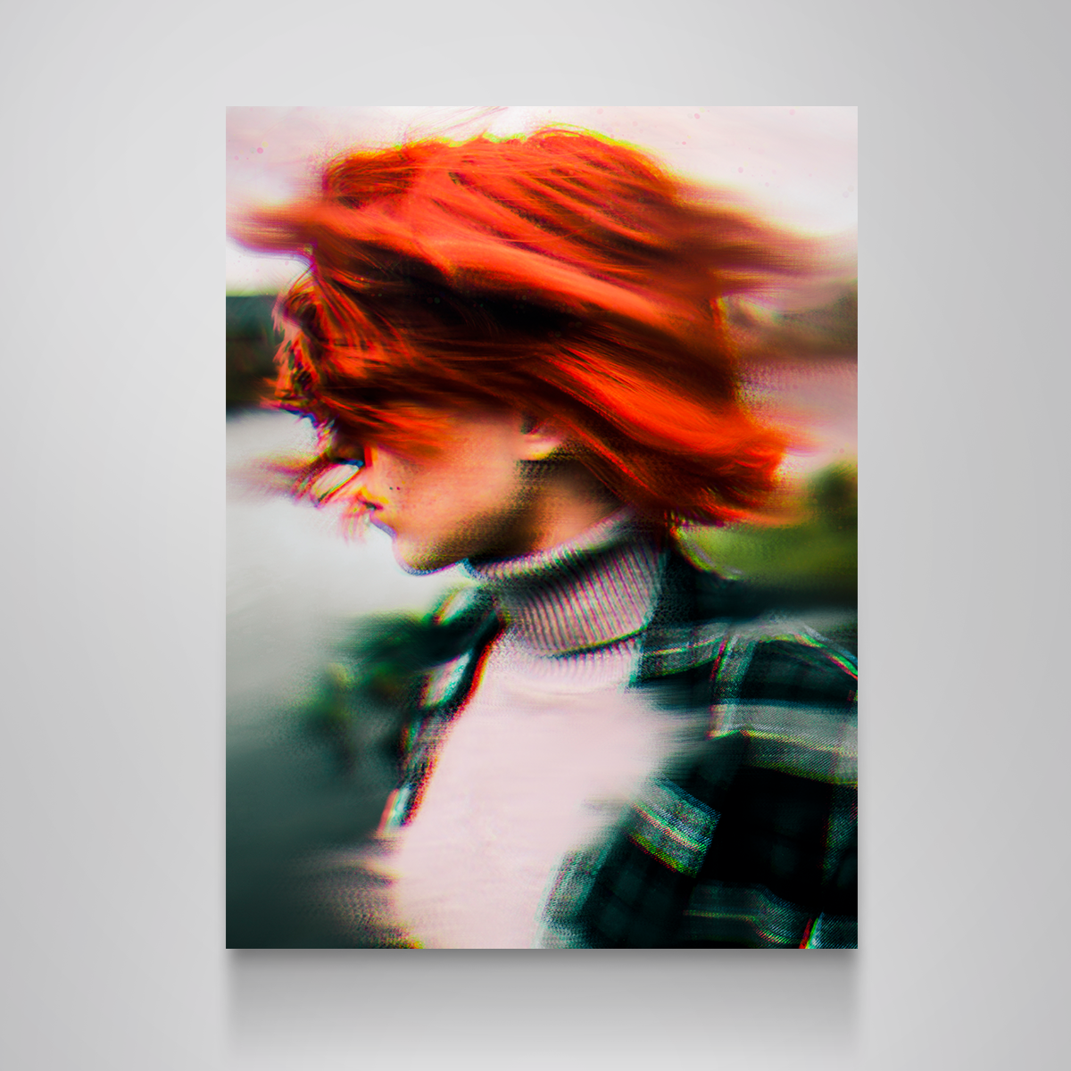 Stunning Redhead Wall Art by Manuel Luces