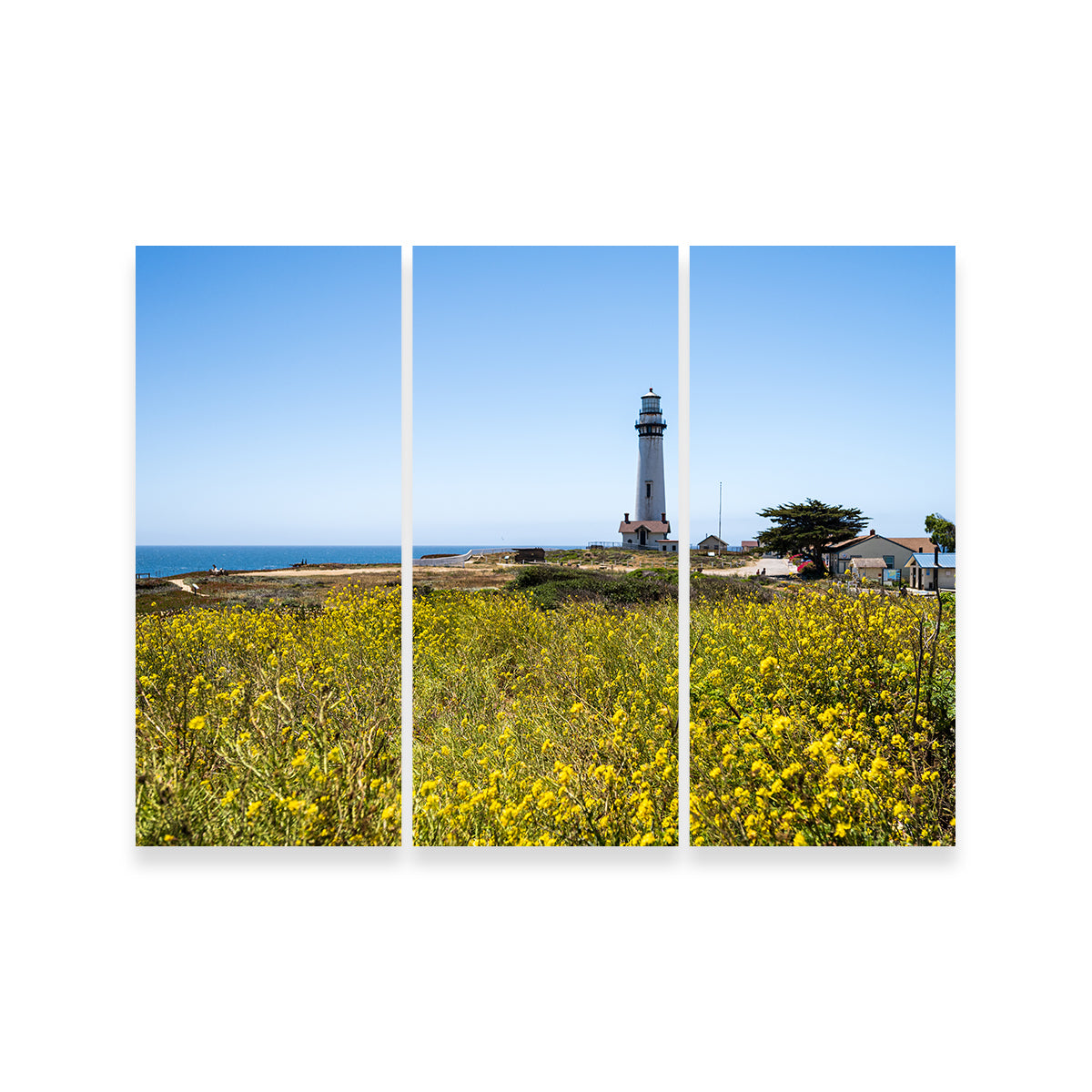 Stunning Pacific Coast Hwy Lighthouse Wall Art by Barry Pack
