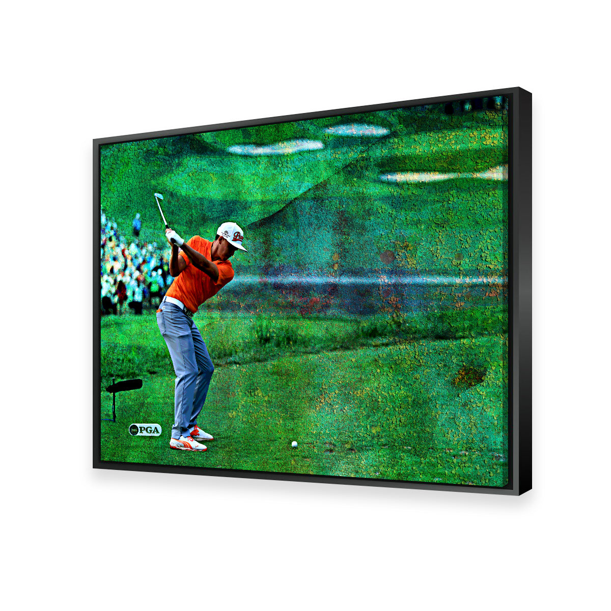 Rickie Fowler Art Prints with Premium Kiln - Dried Pine Frames