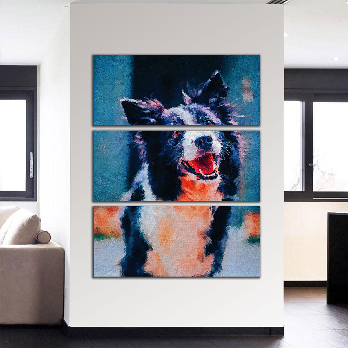 Exquisite DOG 2 PAINTING Wall Art by Gab Fernando