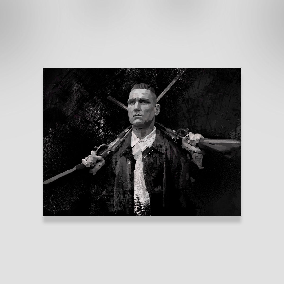 Stylish Lock Stock Wall Art by Andy Brackpool