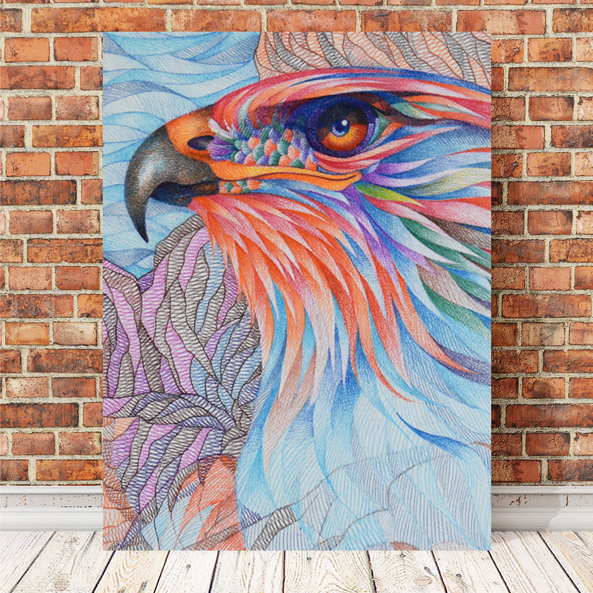 Raptor A Stunning Waiting Wall Art by Gerry Segismundo