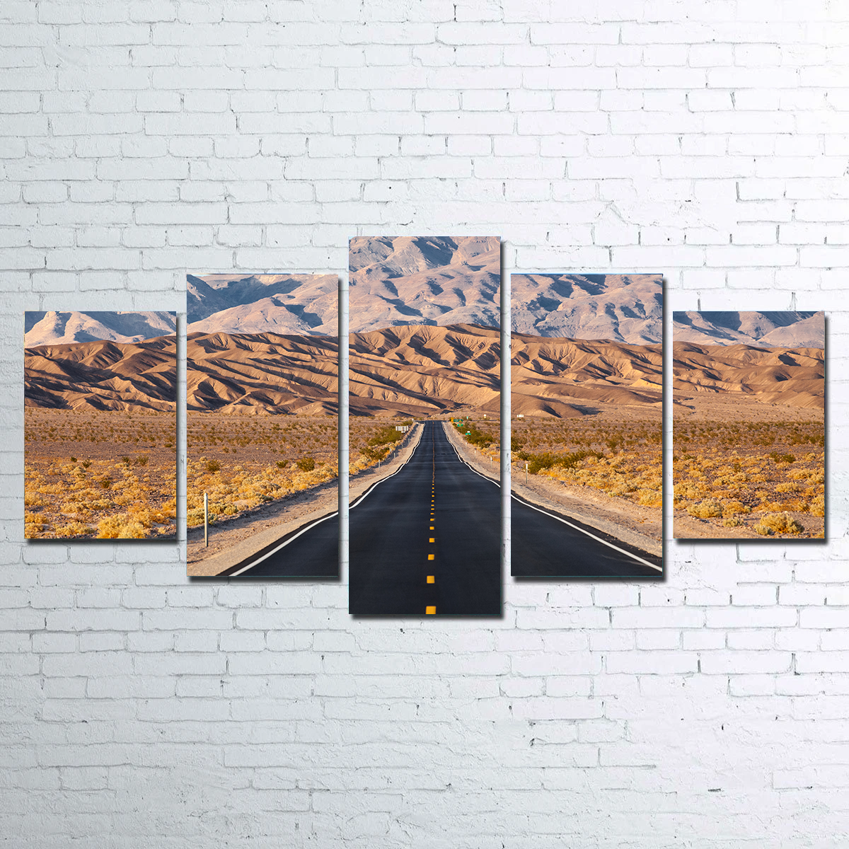 Stunning Road to Death Valley National Park Wall Art for Your Home Decor