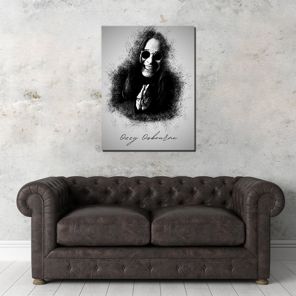 Stunning Ozzy Osbourne Wall Art for Music Lovers
