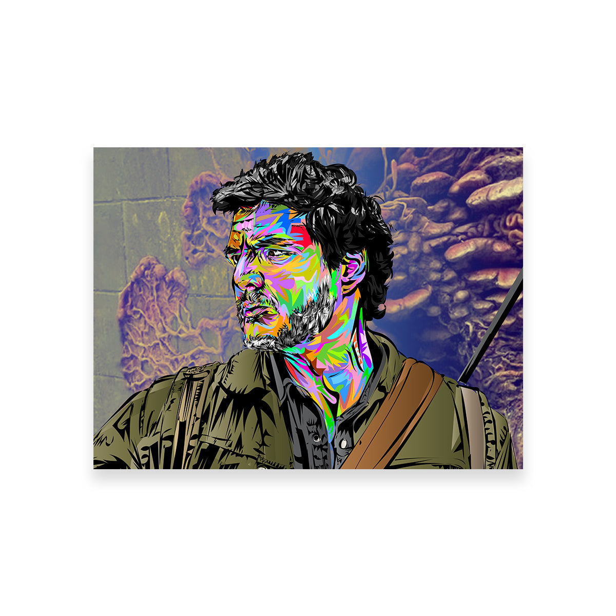 The Last of Us Stunning Wall Art - Sustainable and Museum-Quality