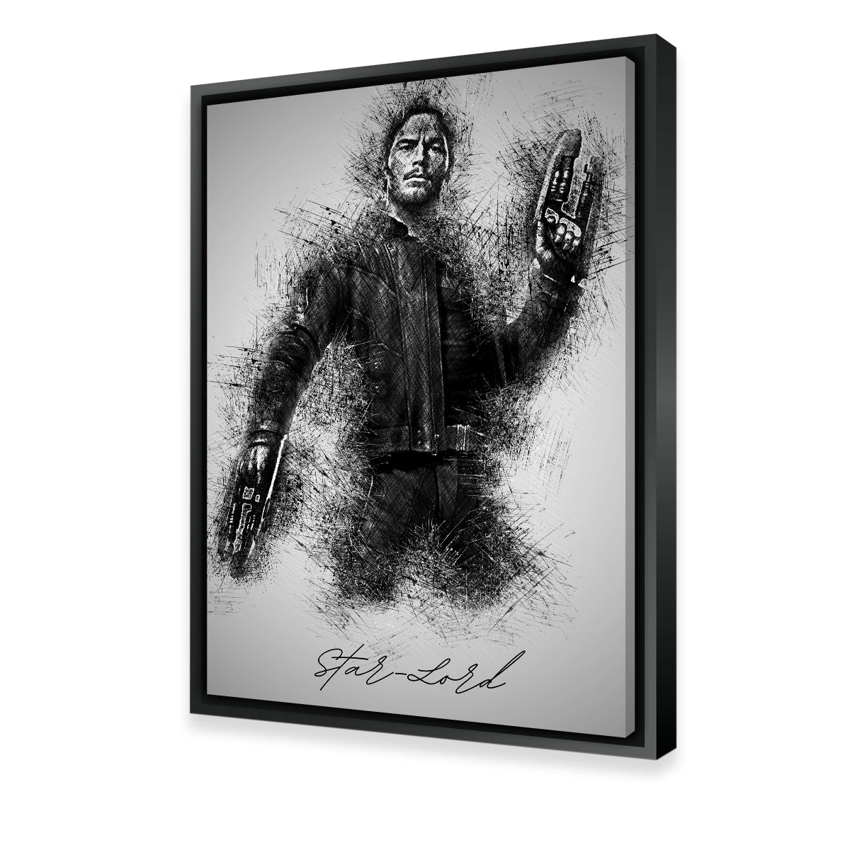 Stunning Star-Lord Wall Art for a Galactic Decor