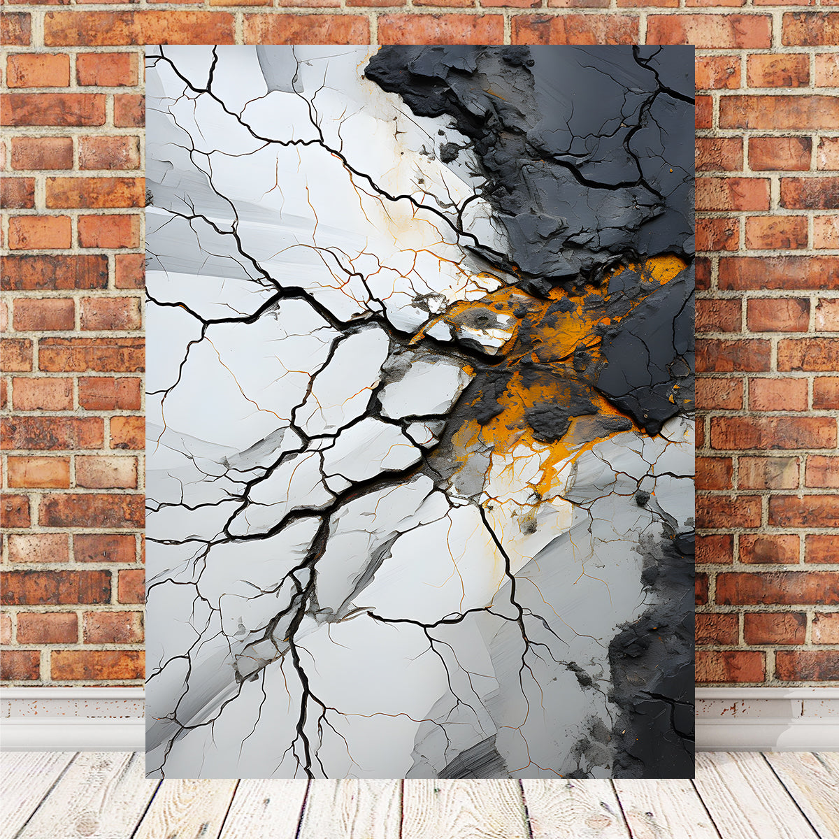 Stunning Abstract - Black Gold Shapes 15 Wall Art for Modern Interiors