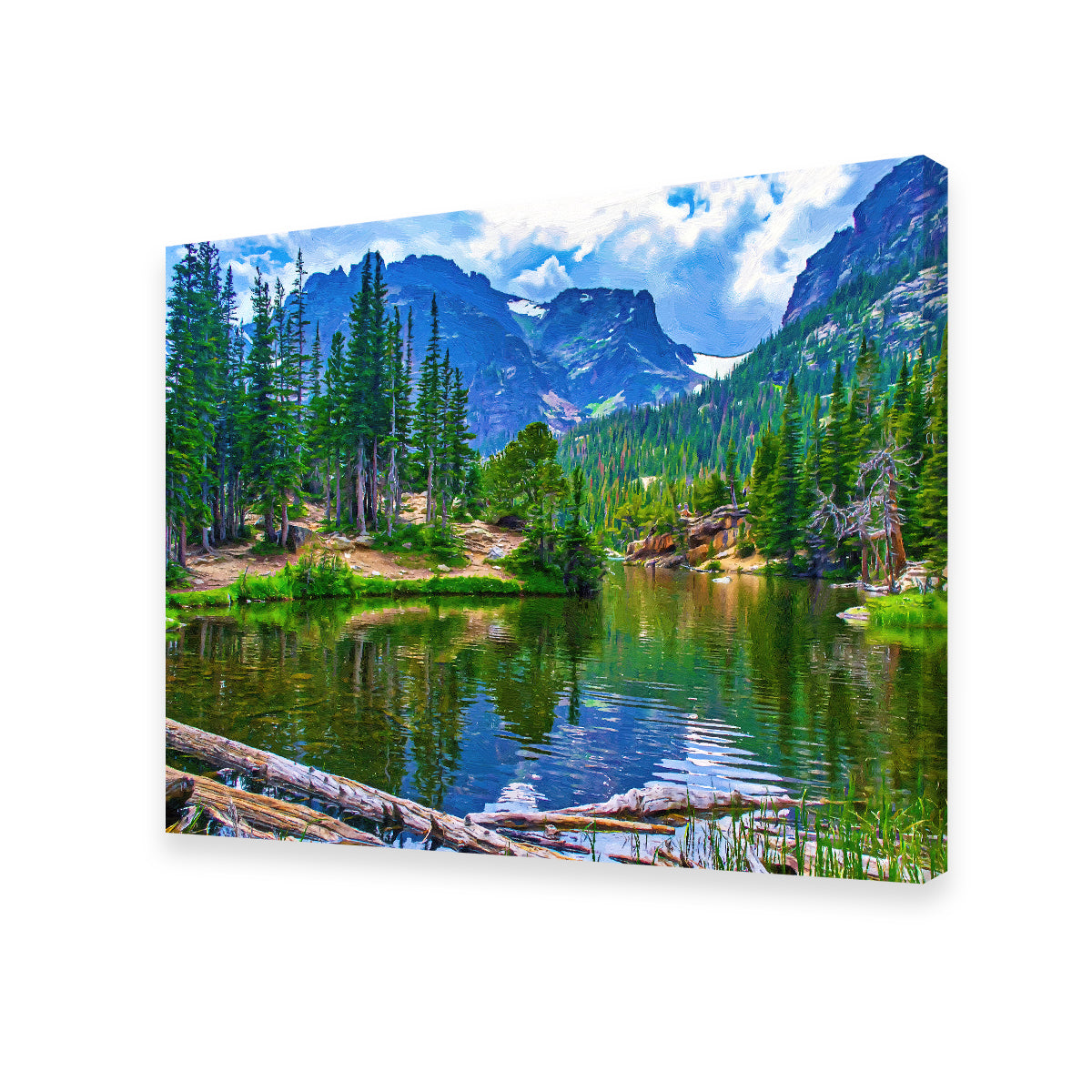 Dreamy Lake Wall Art by Denise Dundon - Premium Museum Quality
