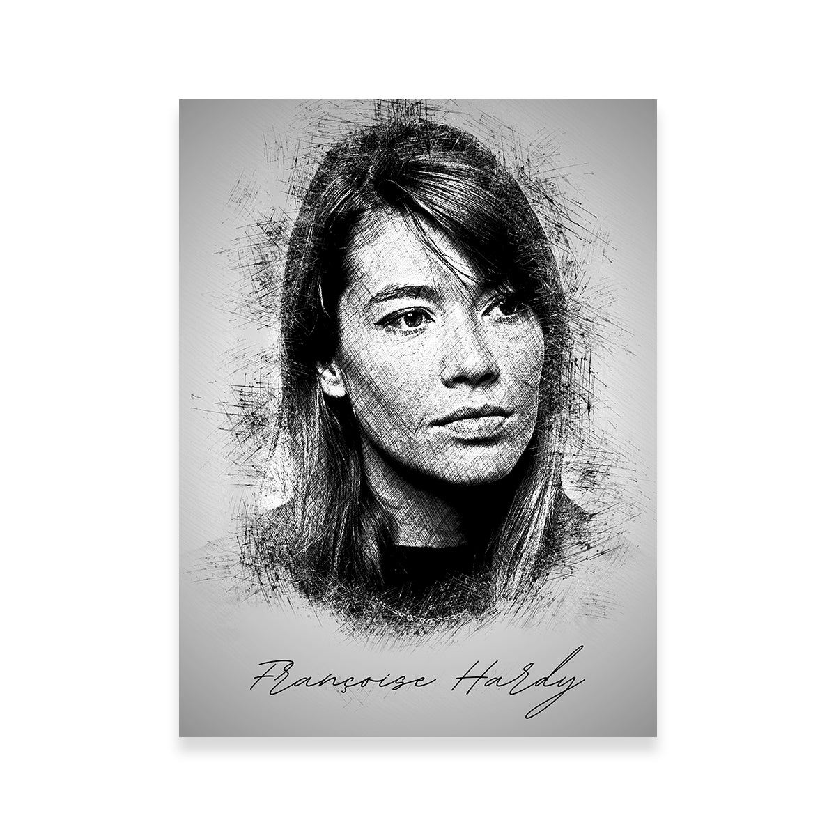Exquisite Françoise Hardy Wall Art for Home Decor