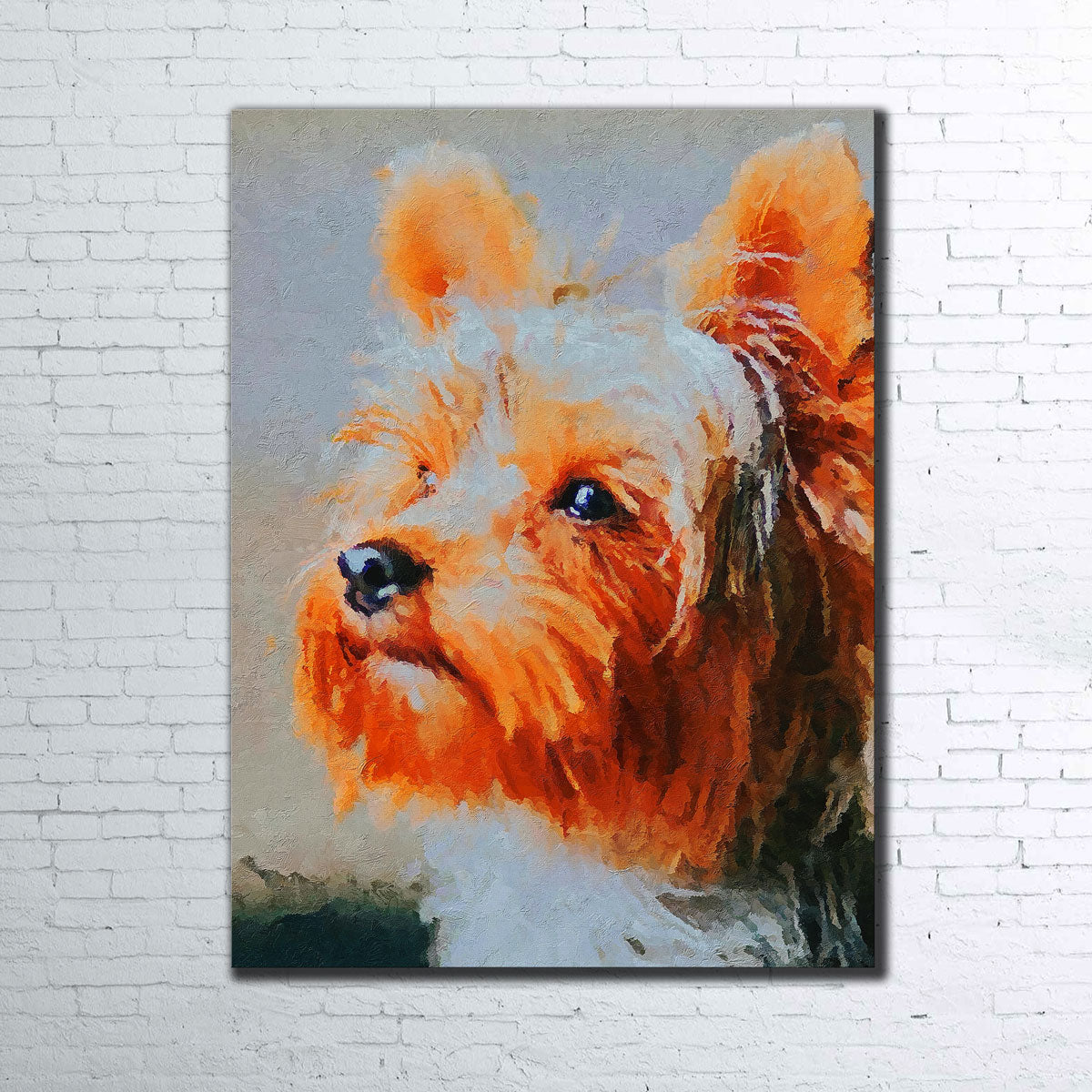 Stunning Dog 3 Painting Wall Art by Gab Fernando