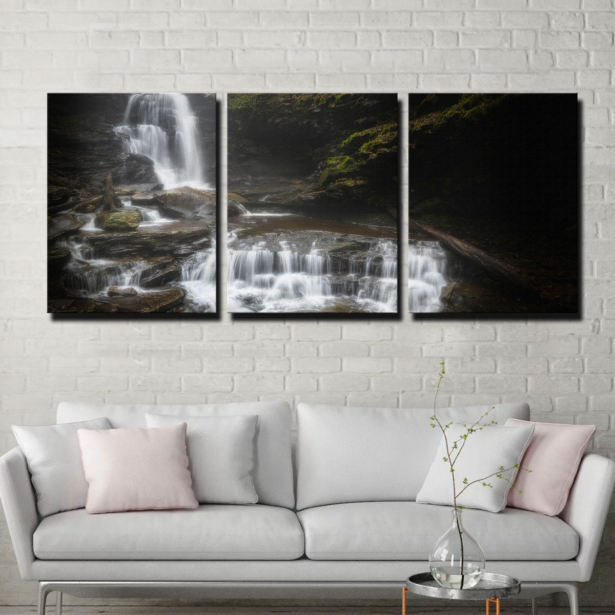 Exquisite Ricketts Glen Wall Art by Dennis Maida
