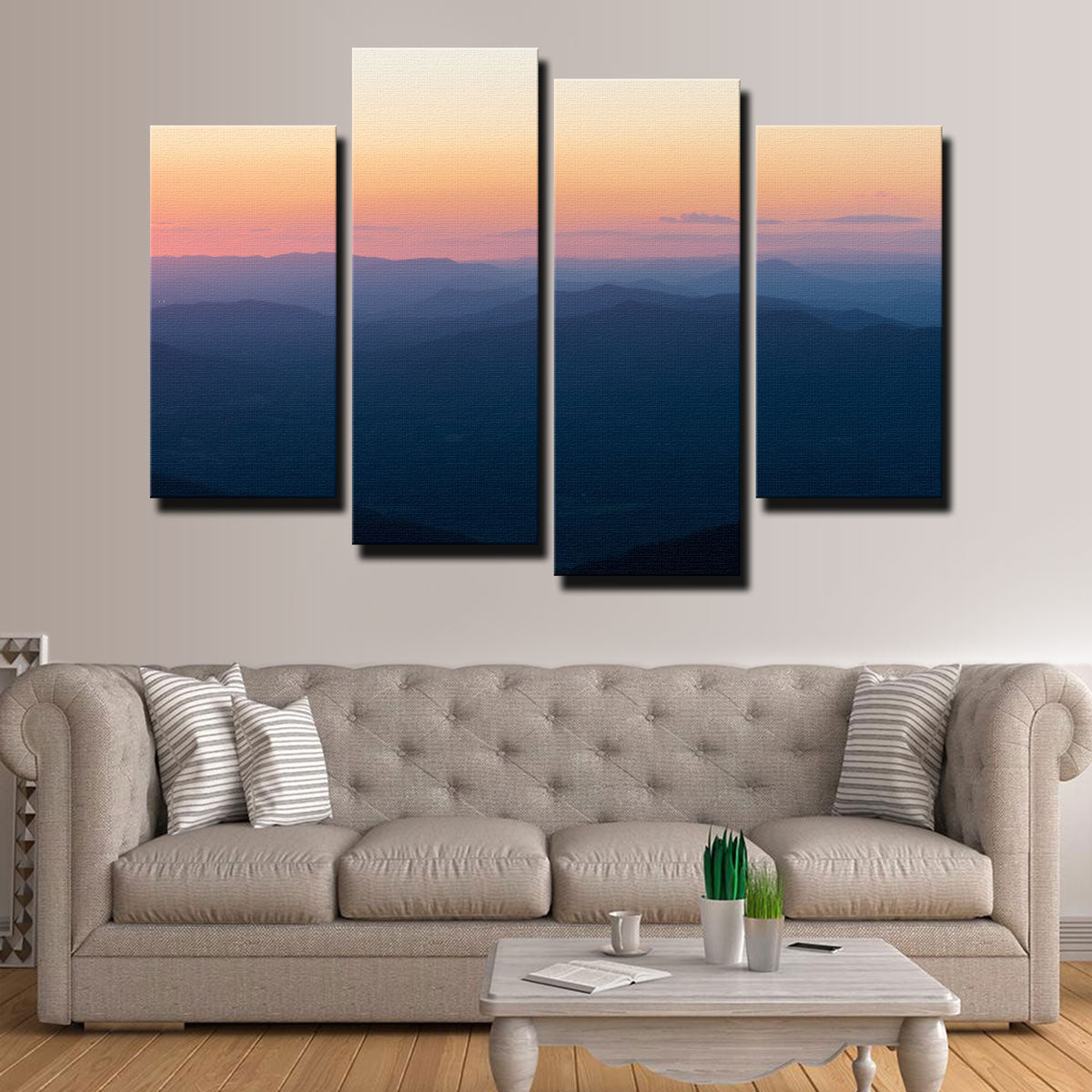 Exquisite Rolling Hills Wall Art by Lucas Moore