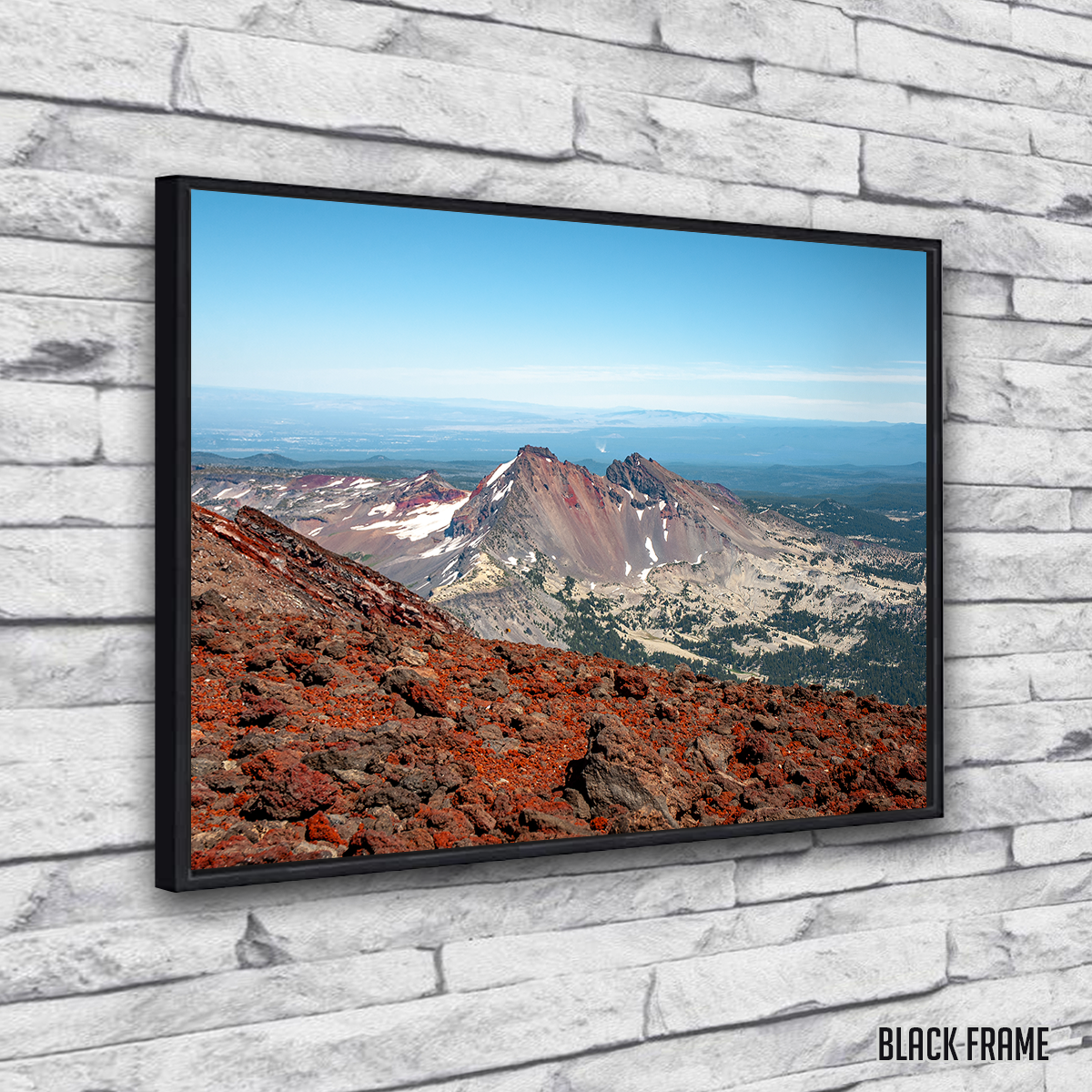 Stunning South Sister Wall Art by Kyle Sherry