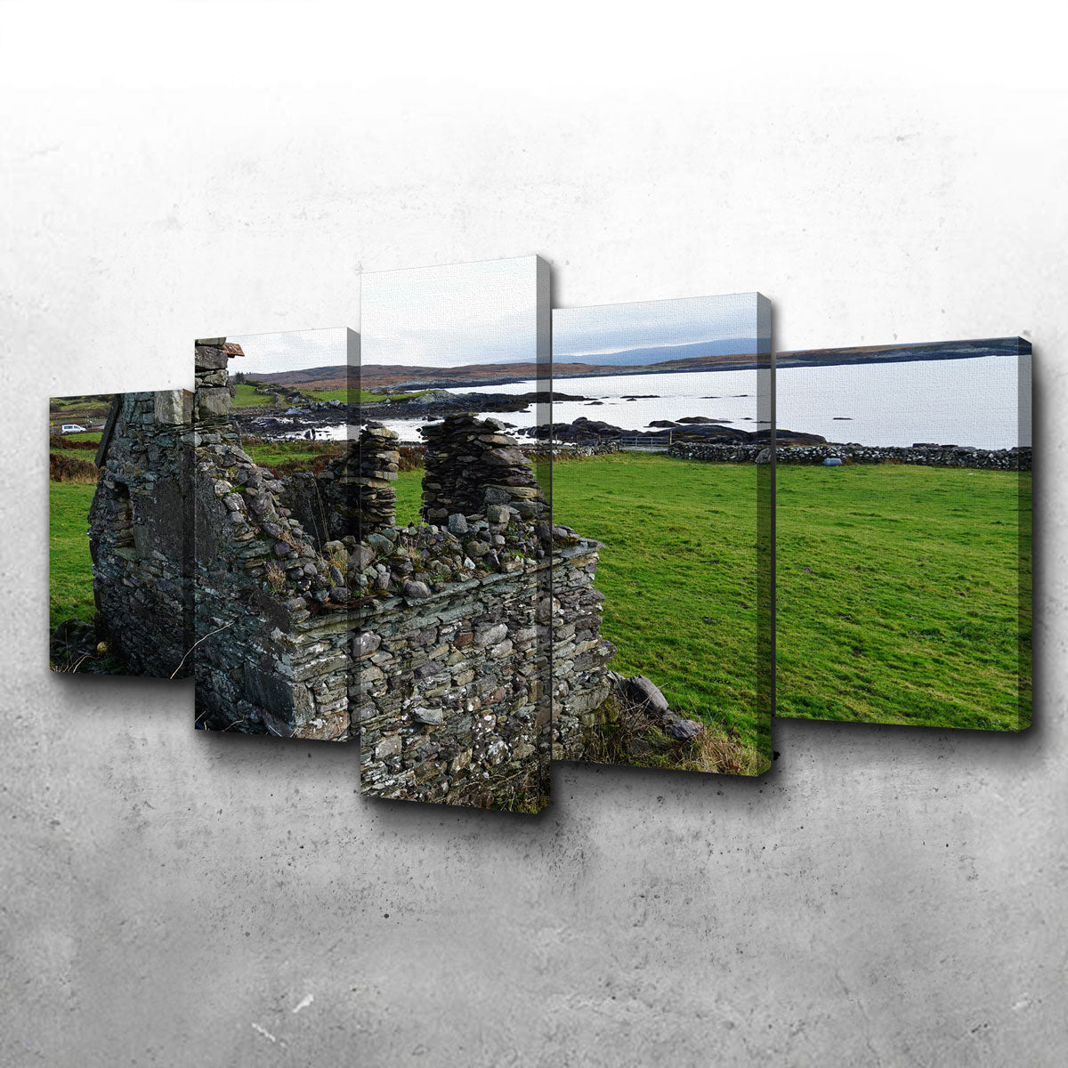 Enchanting Abandoned House in Trafask, Ireland Wall Art by David Campbell