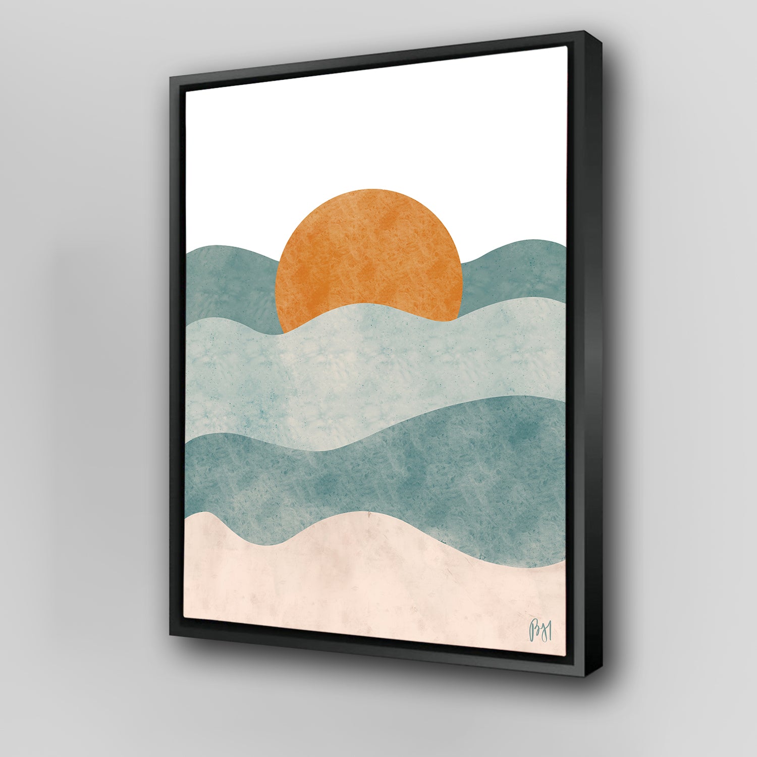 Catch the Wave of Life Wall Art - Stunning Canvas Decor