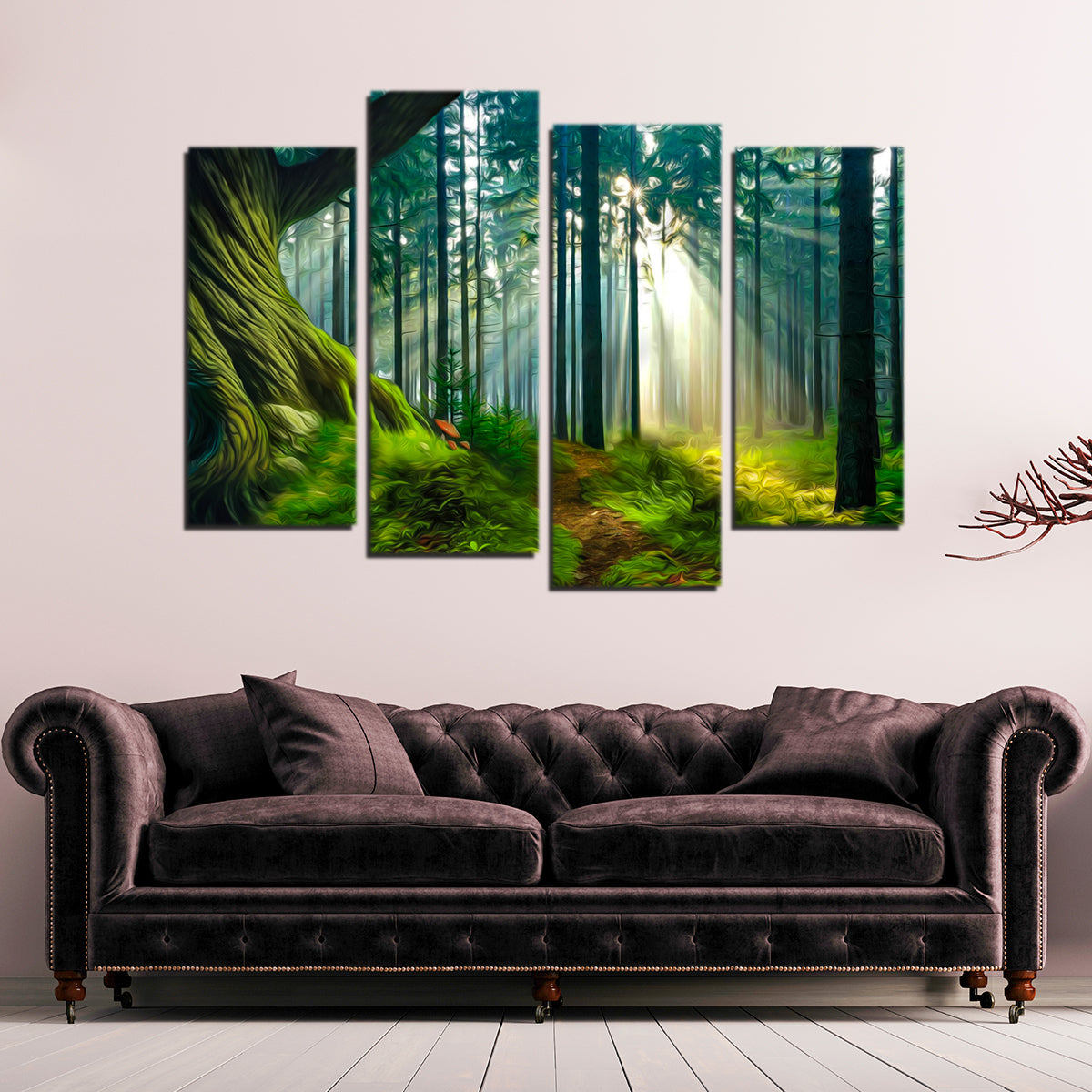 George Sorin's Rays of Wonder Sustainable Wall Art