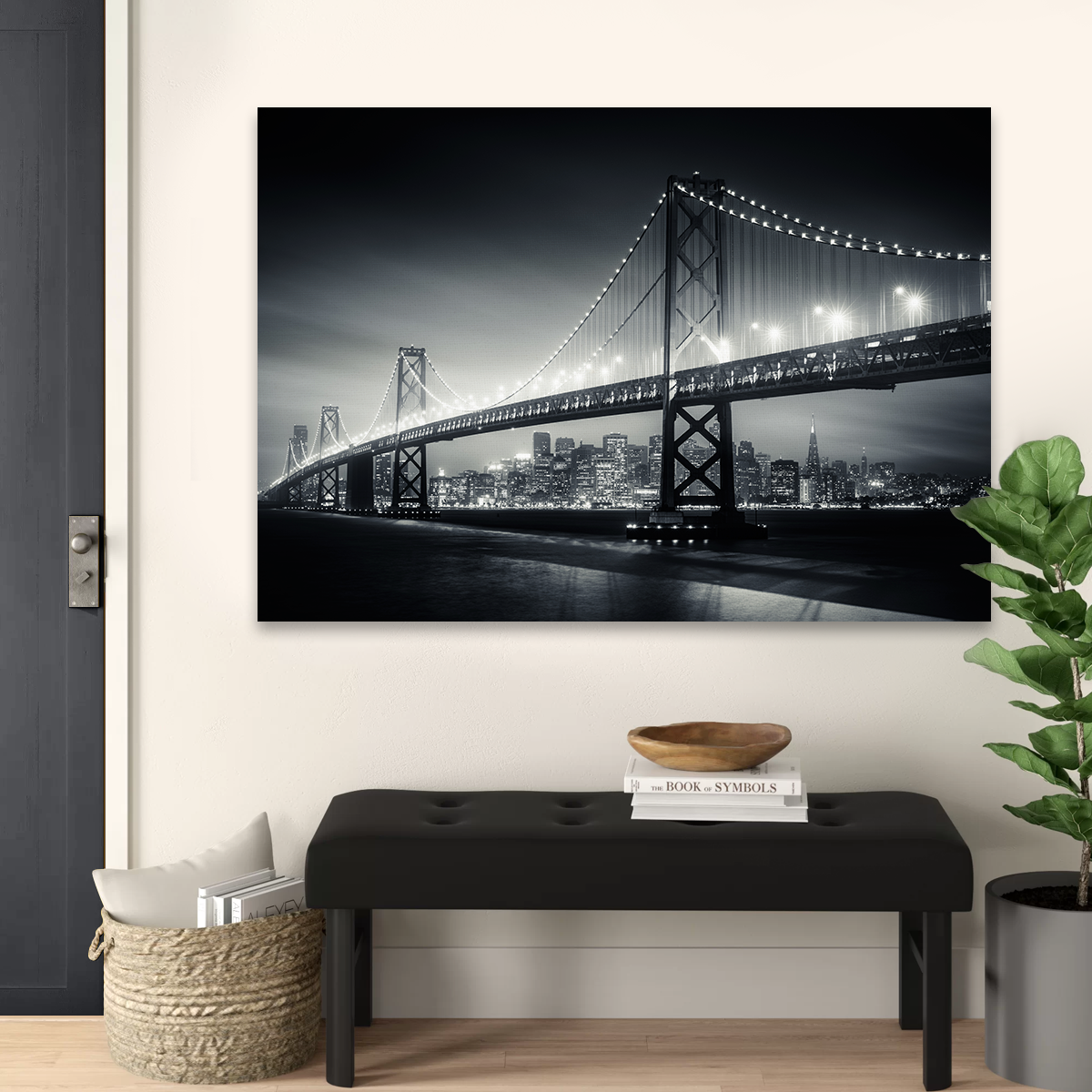Stunning San Francisco Bay Canvas Wall Art for Home Decor