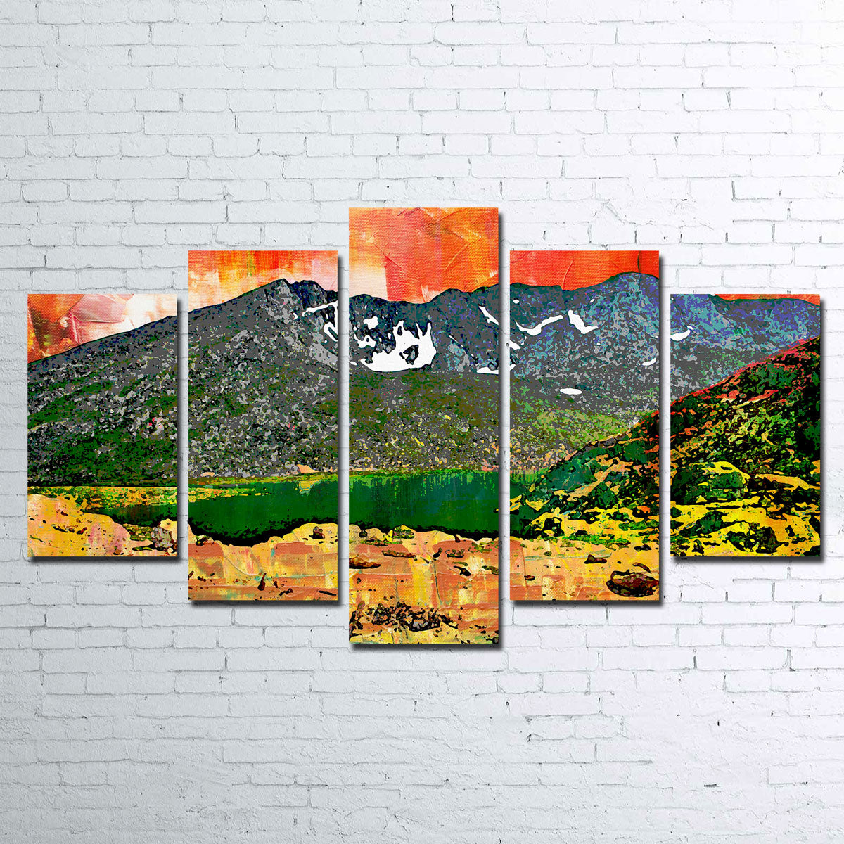 Stunning Abstract Evans Wall Art for Striking Home Decor