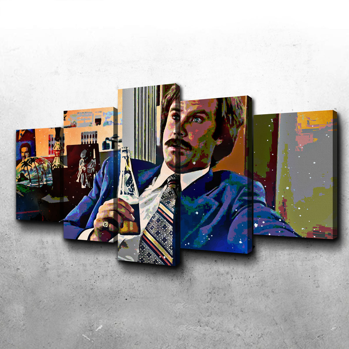 Ron Burgundy High - Quality Wall Art for Stunning Decor