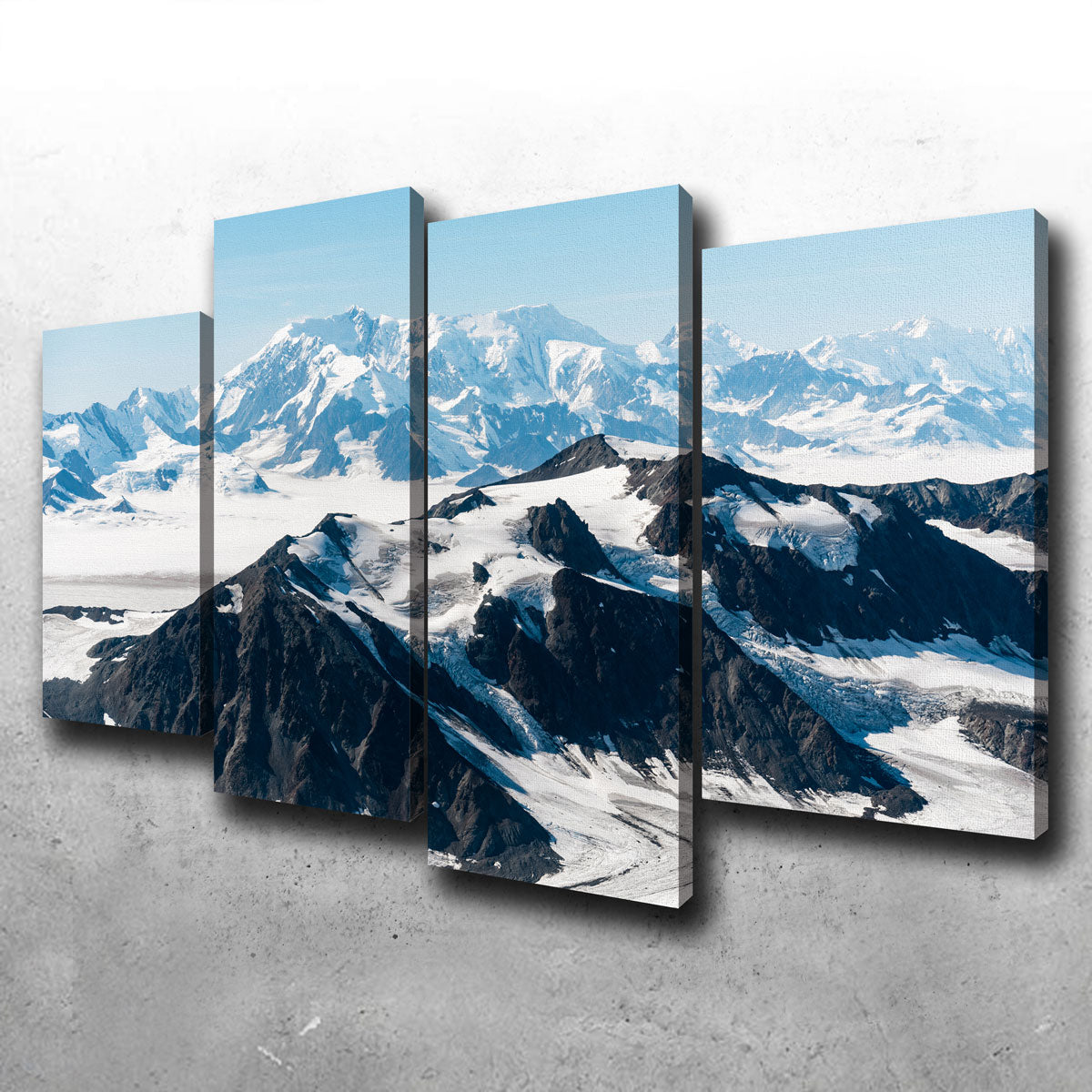 Breathtaking Cold Mountains Wall Art by Lucas Moore