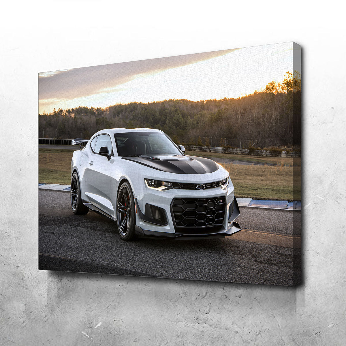 Stunning Chevy Camaro ZL1 Wall Art for Automotive Enthusiasts