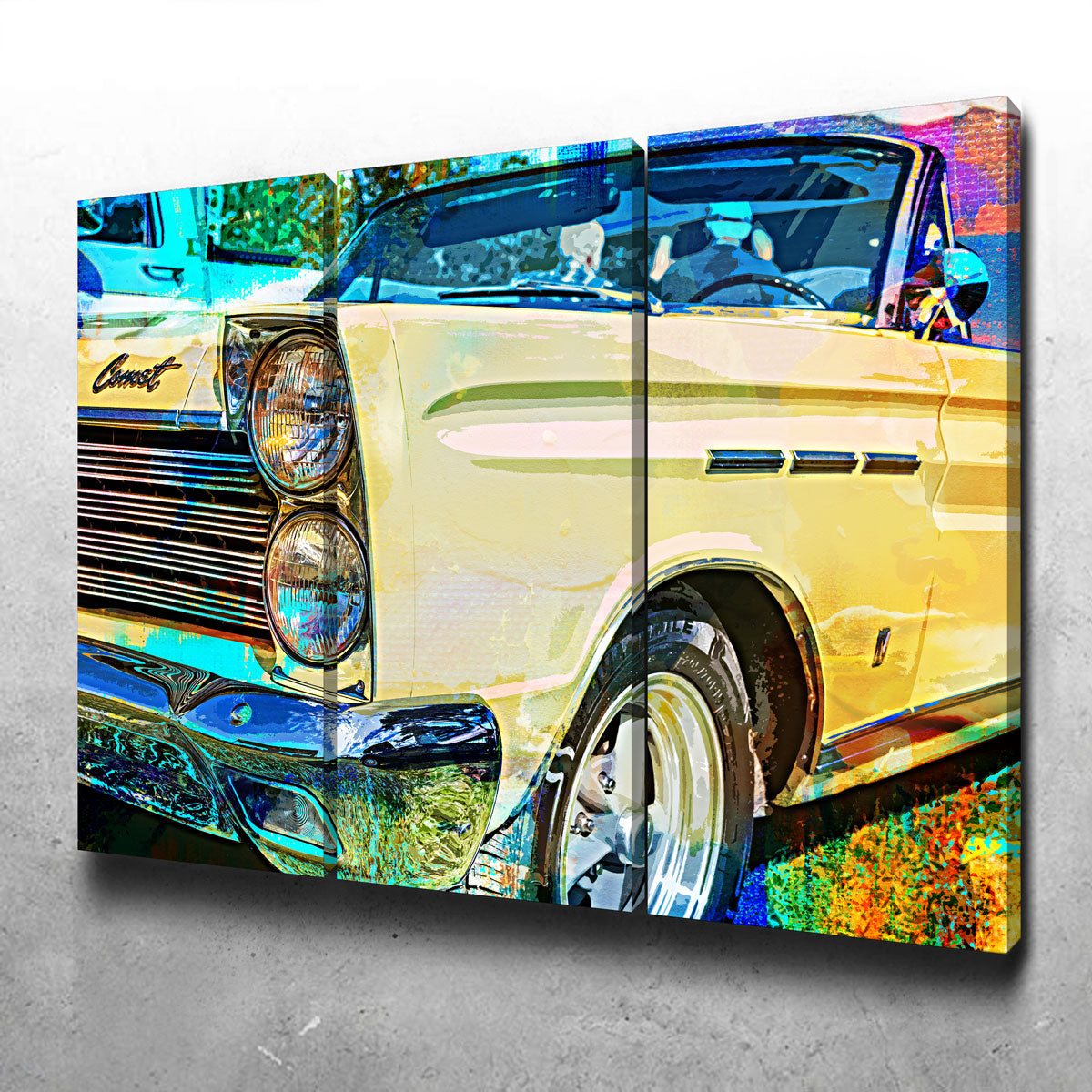 65-inch Caliente Convertible Wall Art - Stunning Decor for Any Space