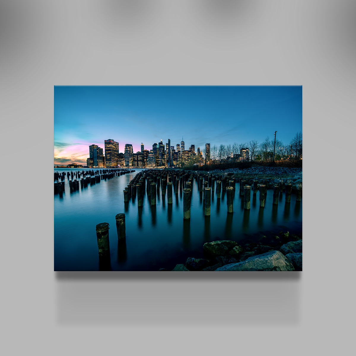 BK Pier Wall Art - Stunning Handmade Canvas Artwork