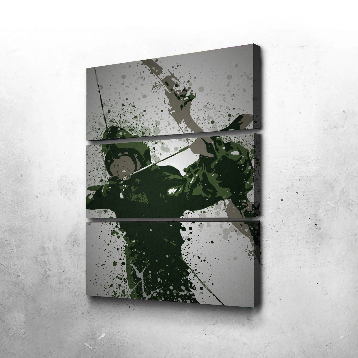 Stunning Emerald Archer Wall Art - Ideal for Home Decor