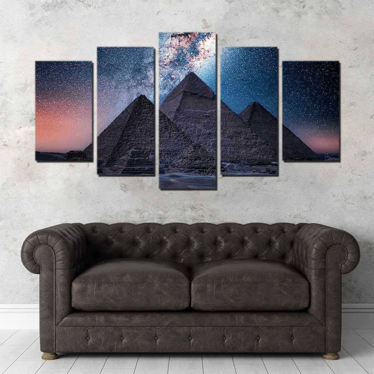 Exquisite Egyptian Night Wall Art by Manjik Pictures
