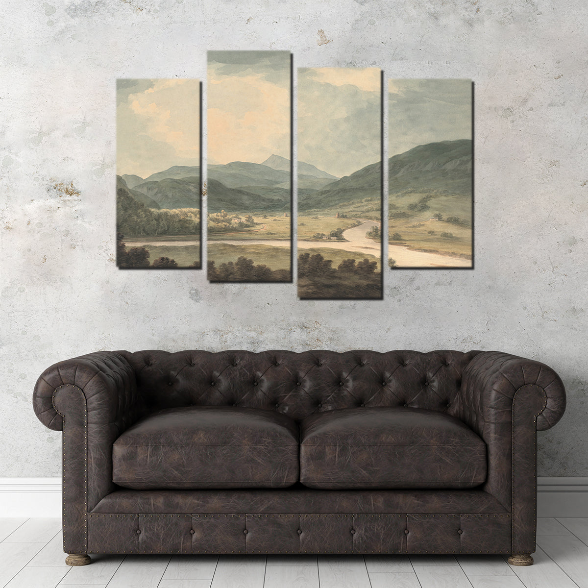 Stunning River Lands Wall Art by Denise Dundon