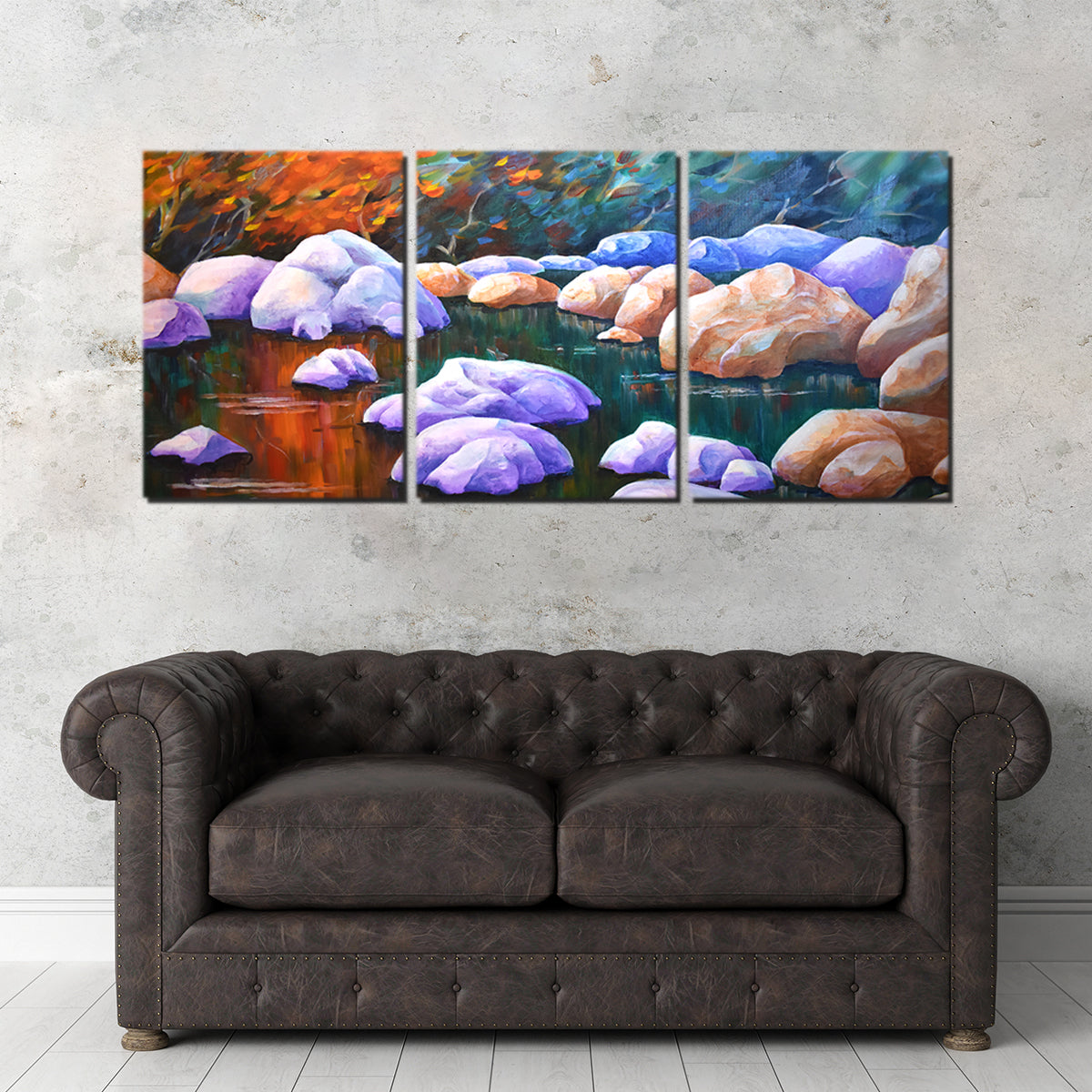 River's Quiet Moment Exquisite Wall Art by Gerry Segismundo