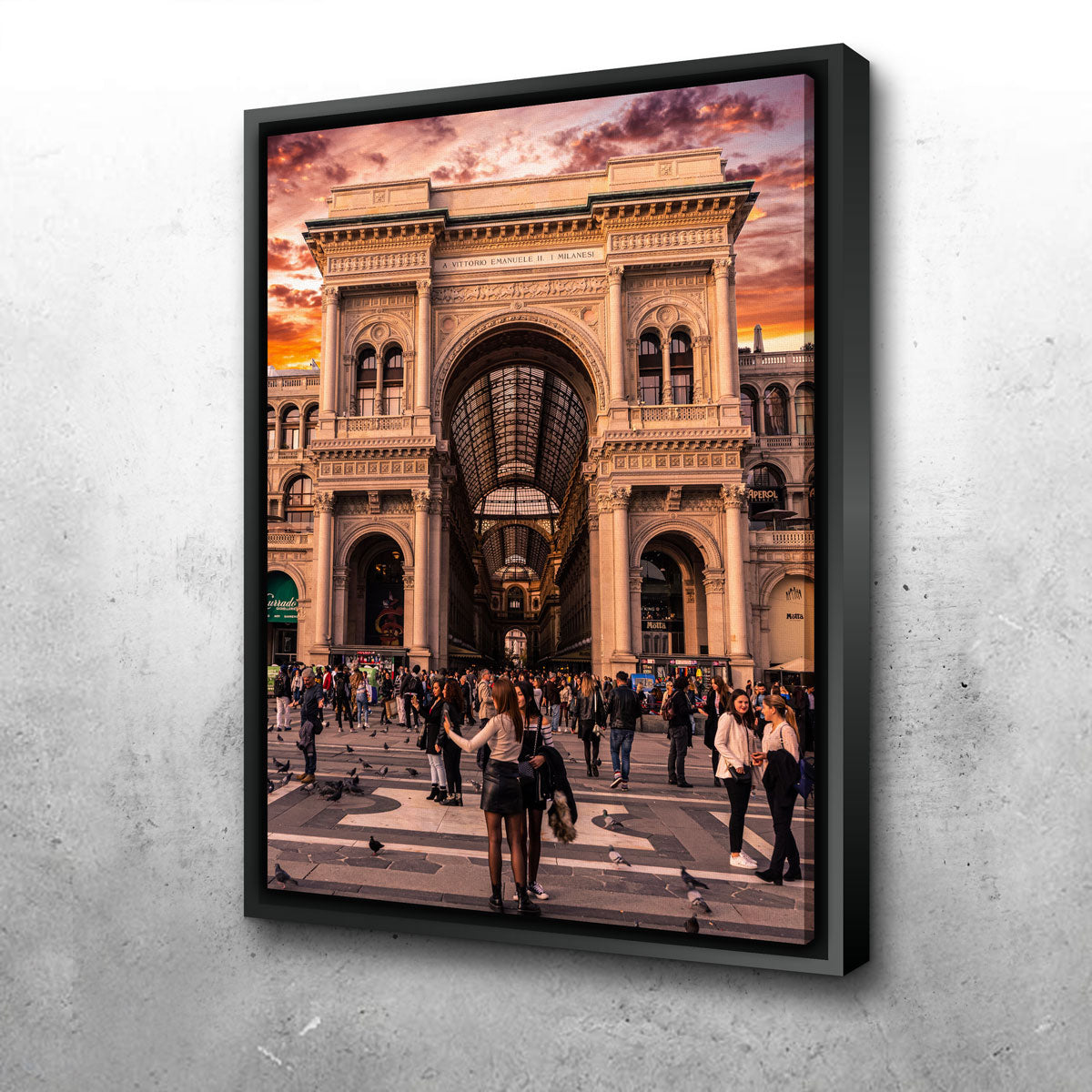 Stunning Galleria Vittorio Emanuele II Milano Wall Art by Stefano Baltieri