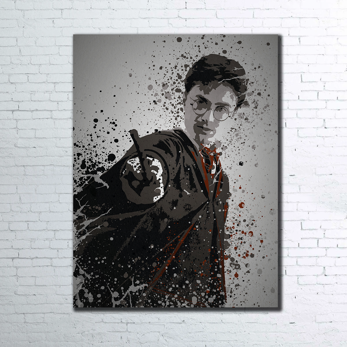 The Boy Who Lived Wall Art - Stunning Sustainable Canvas Decor