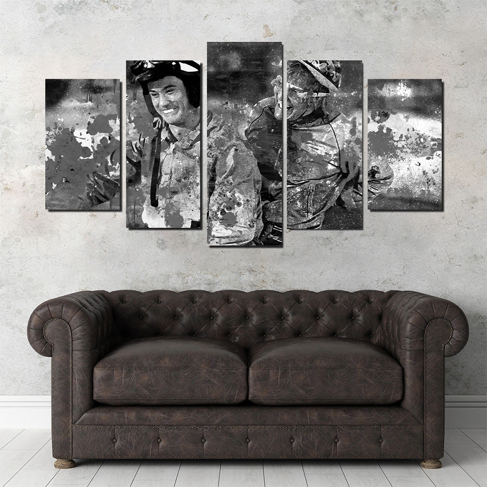 Eye - catching Dumb and Dumber Grayscale Wall Art for Stunning Decor