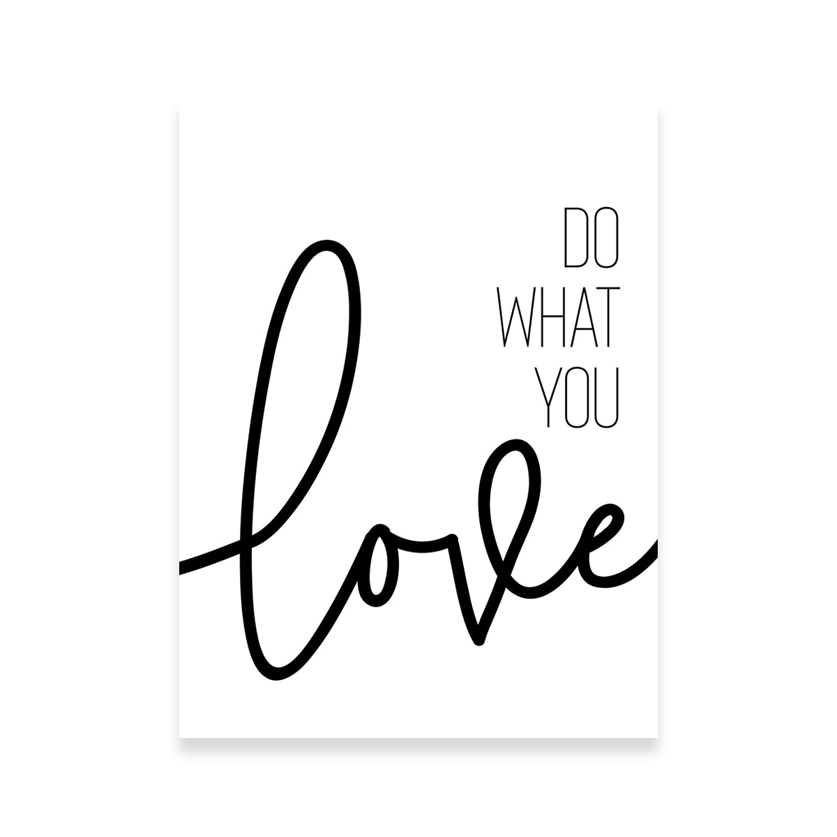 Inspiring 'Do What You Love' Wall Art by Melanie Viola