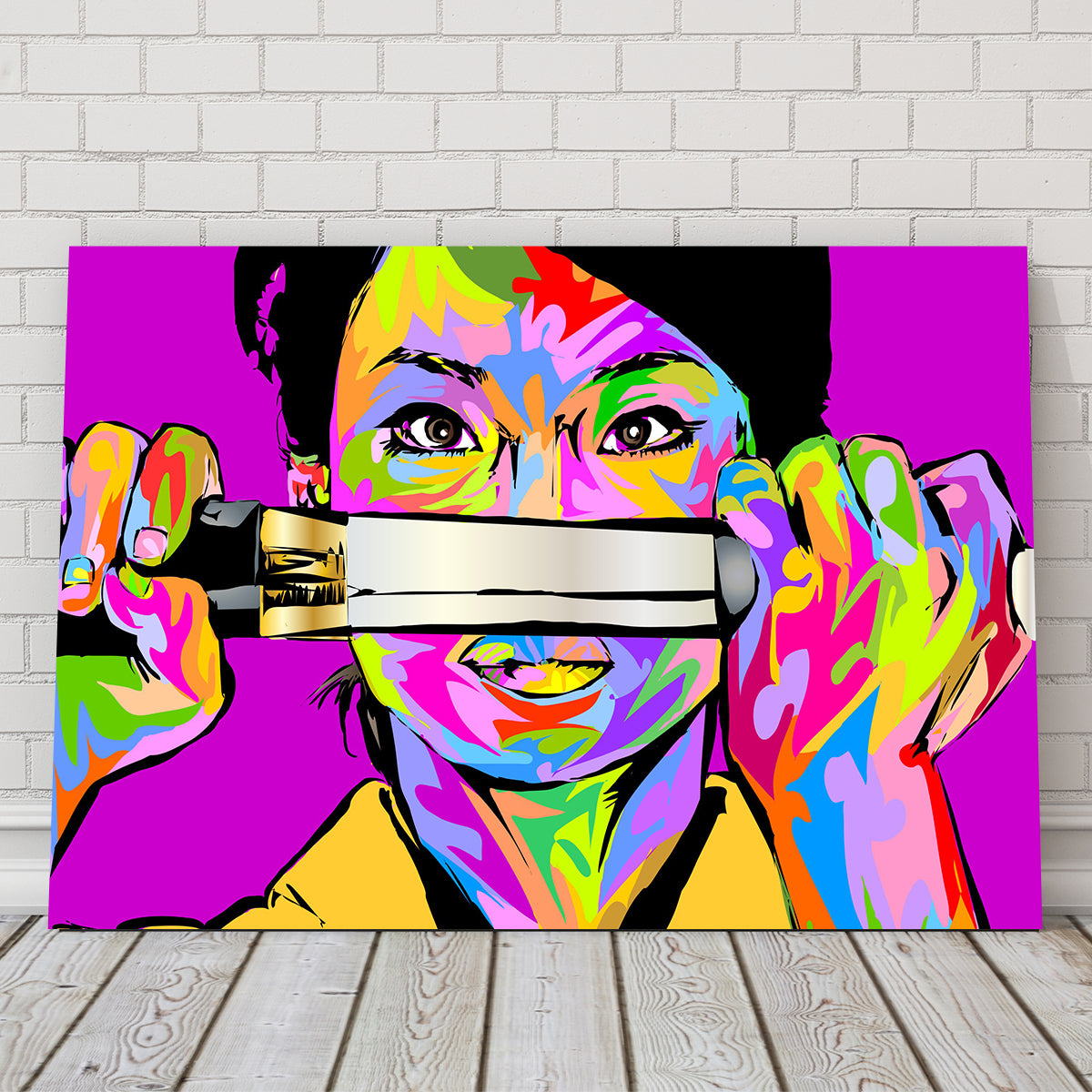 Stunning Ore Niishi Wall Art - Handmade Canvas Print