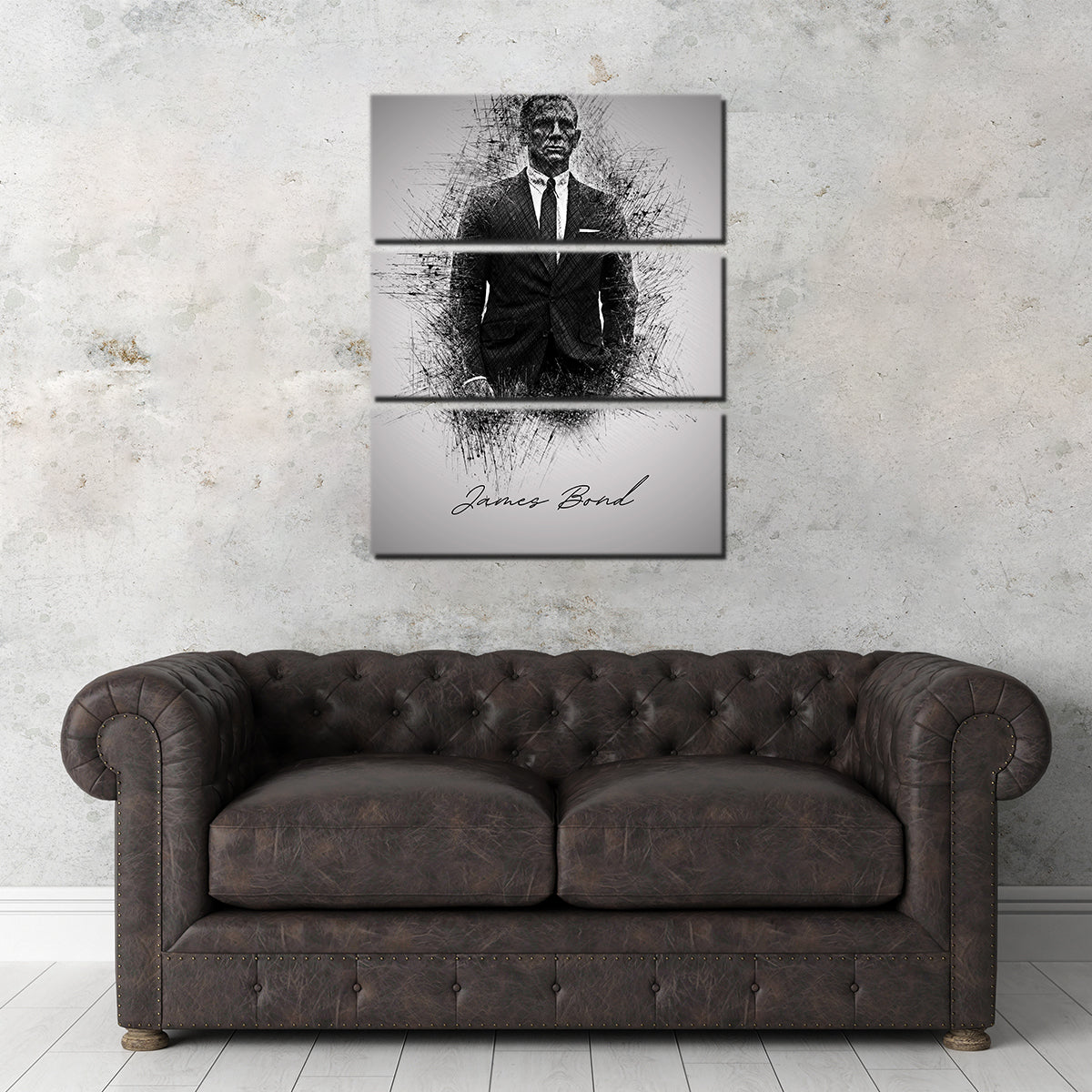 Stunning James Bond Wall Art by Albi Art