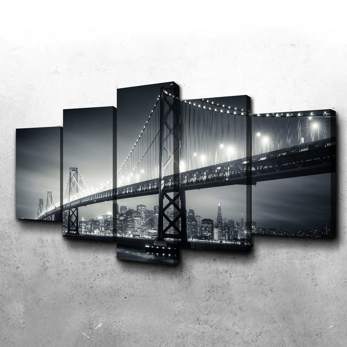 Stunning San Francisco Bay Canvas Wall Art for Home Decor