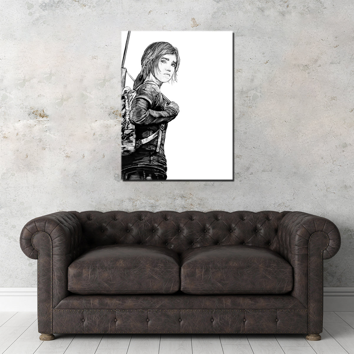 Stunning Ellie Wall Art by JPS Darko Art