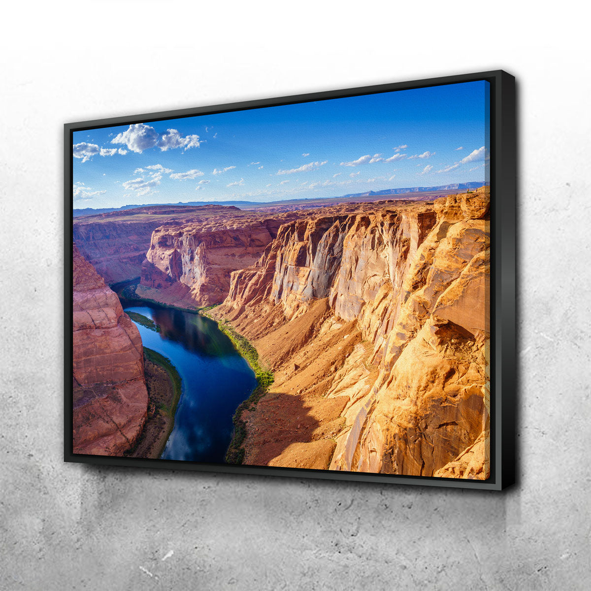 Stunning Grand Canyon with Colorado River Wall Art - Museum Quality