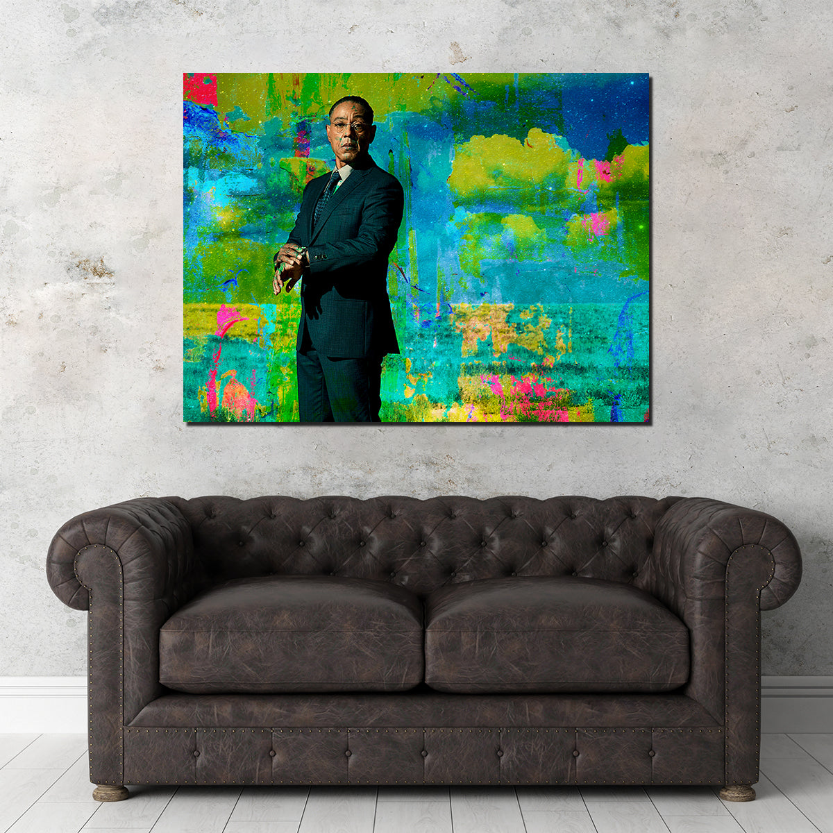 Stunning Gus Fring Wall Art - Museum Quality Canvas Print