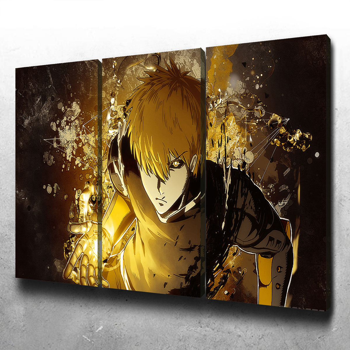 One Punch Man Stunning Wall Art for Anime Fans