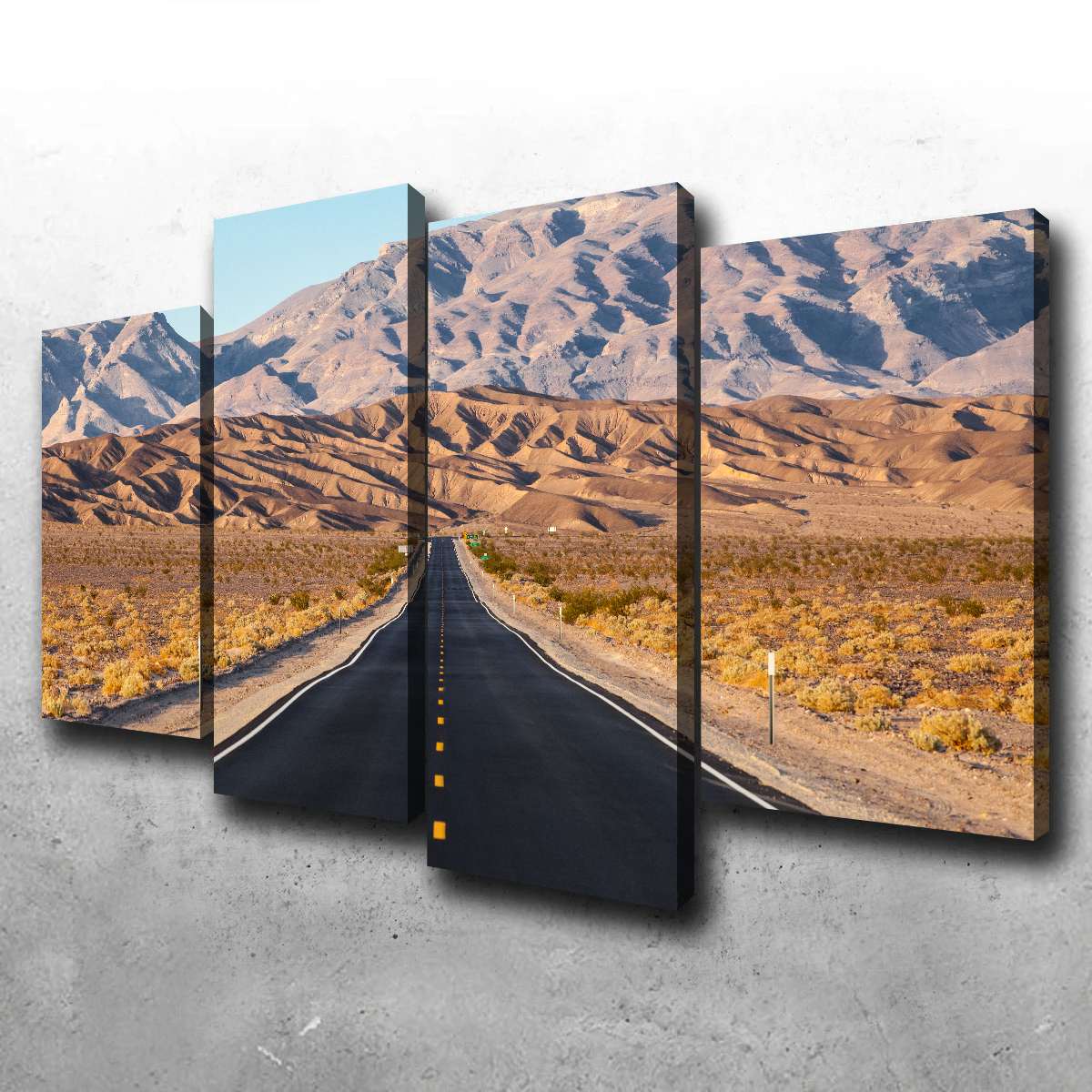 Stunning Road to Death Valley National Park Wall Art for Your Home Decor
