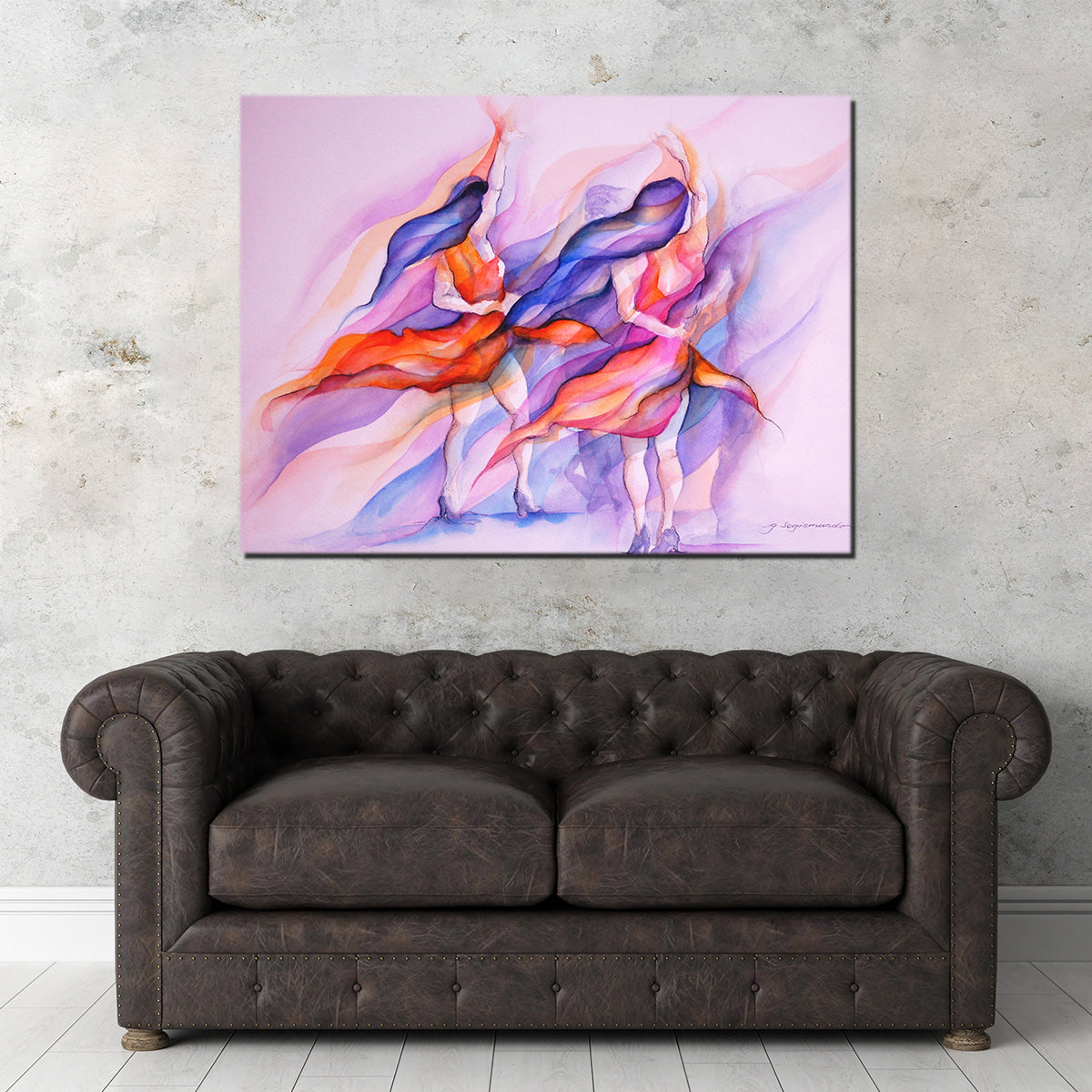 Exquisite Double Delight Wall Art by Gerry Segismundo
