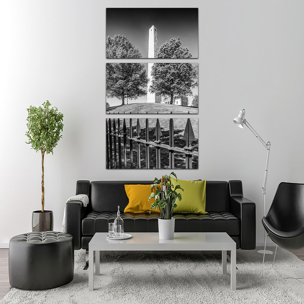 Exquisite Boston Bunker Hill Monument Wall Art by Melanie Viola