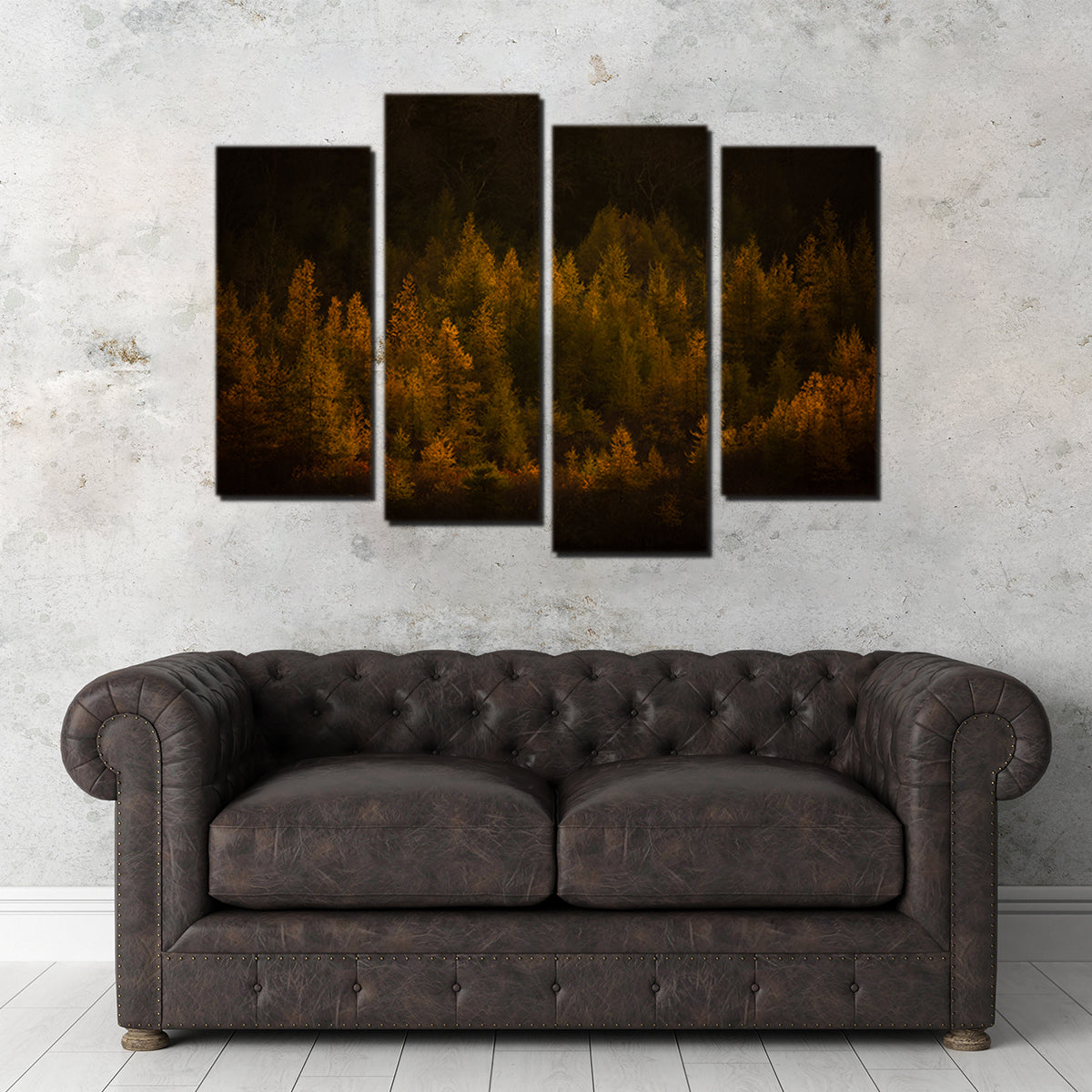 Stunning Golden Slumber Wall Art by Dennis Maida