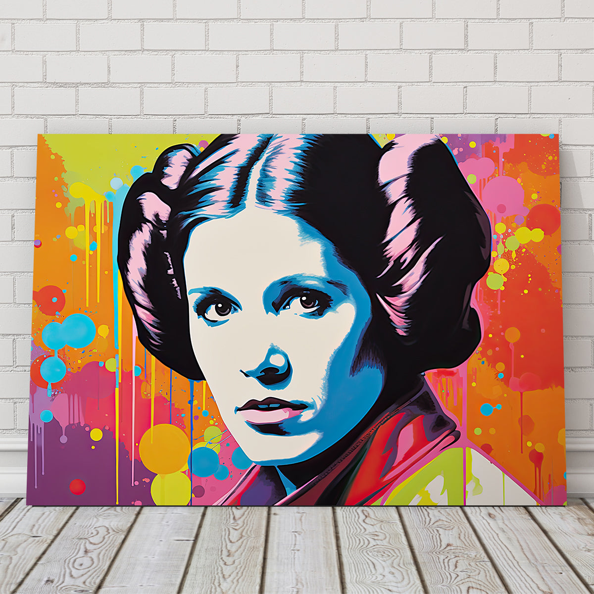 Stunning Princess Leia Wall Art by Ralph & Laura Design